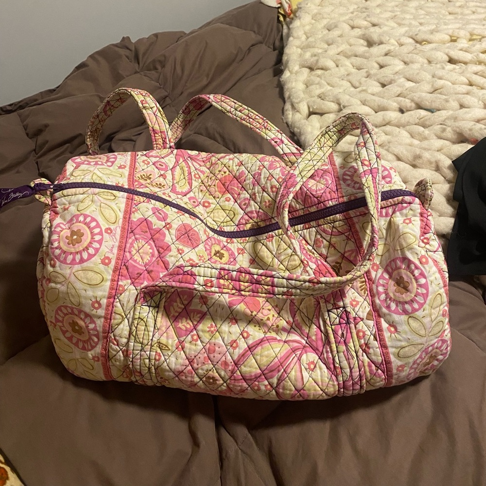 Vera Bradley medium weekender bag